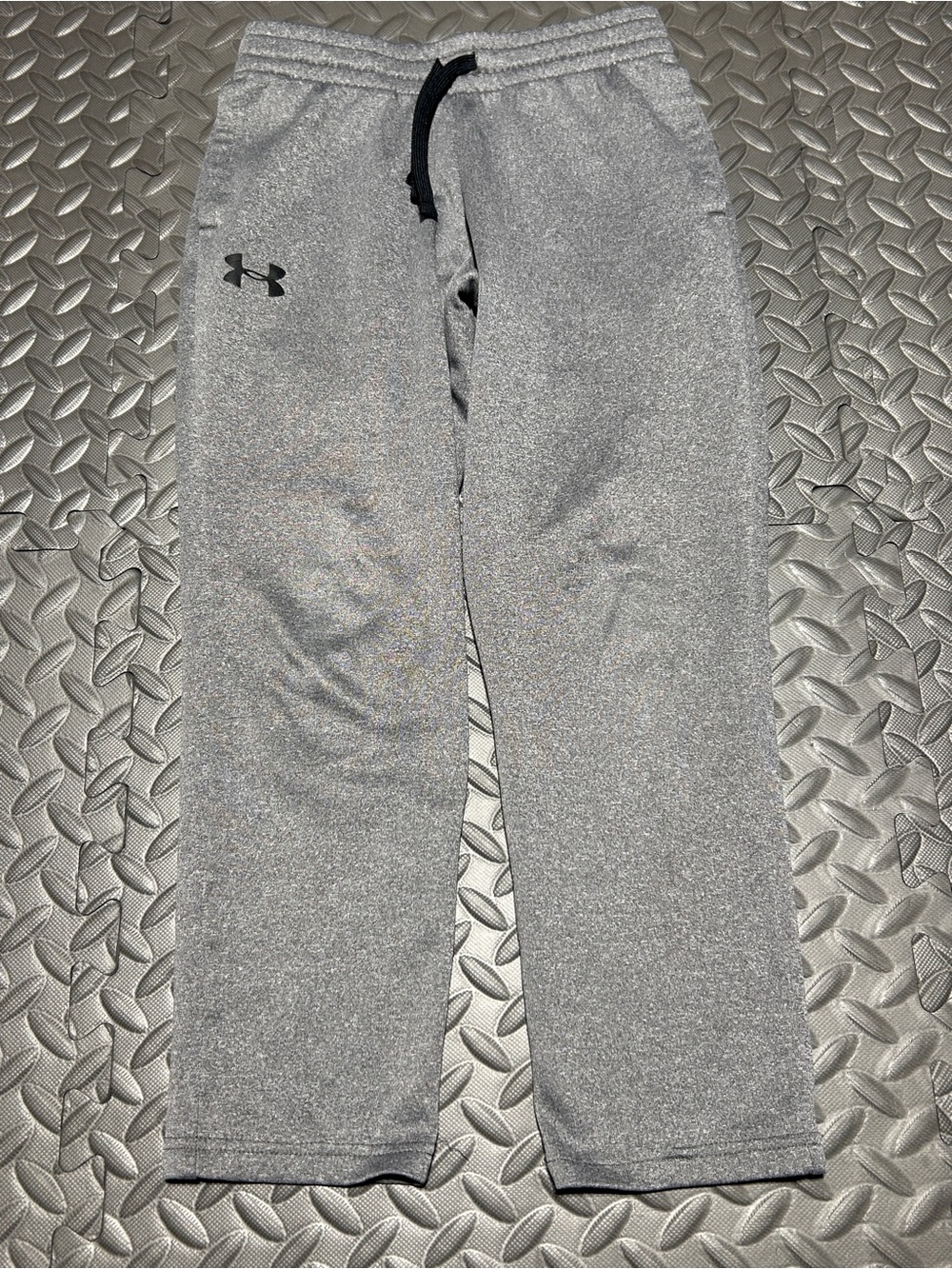 Under Armour Kids Gray Fleece Athletic Jogger Pants
